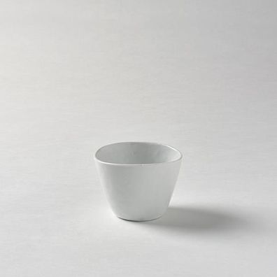 Lambert Piana Schale klein Porzellan, weiß, D7,5 H 10,5 für Zucker/ Dip 21422
