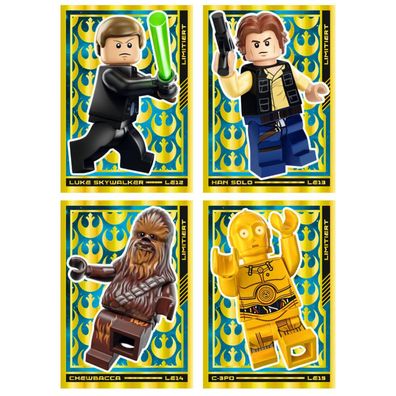 Lego Star Wars Karten Trading Cards Serie 4 - Die Macht Sammelkarten (2023) - ...