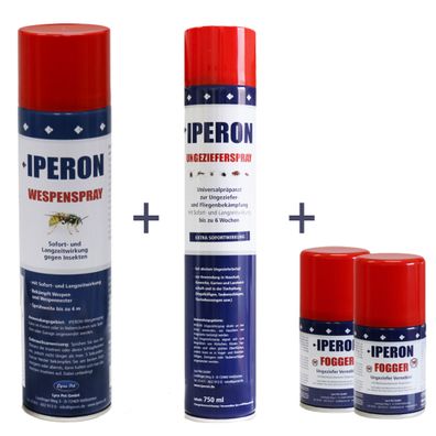 IPERON® Ungezieferspray & Fogger & Wespenspray im Set