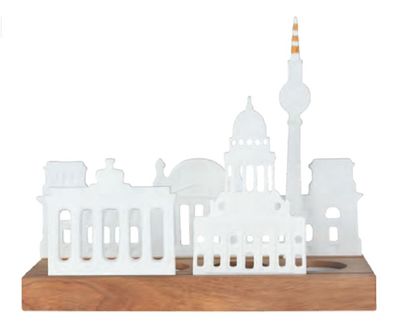 Lichtobjekt Stadtsilhouette "Berlin" - Räder Design..