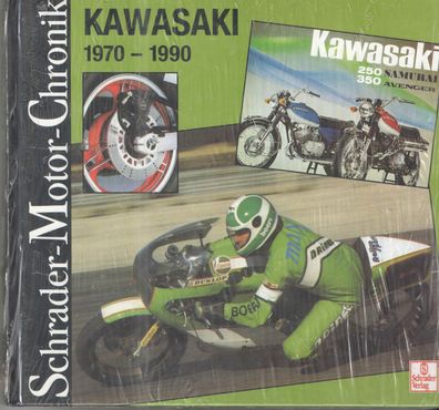 Kawasaki-Motorräder 1970-1990, Z 1, PPZ, Schrader Motor Chronik, Typenbuch,