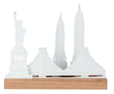 Lichtobjekt Stadtsilhouette "New York" - Räder Design..