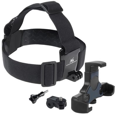 Maclean MC-448 Sport-Kopfband Halterung für Handy, Kamera, GoPro