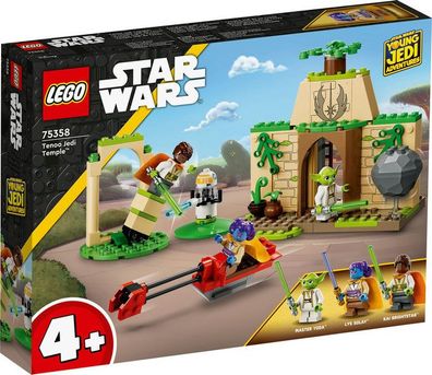 LEGO® 75358 Star Wars Tenoo Jedi Temple 124 Teile Bausteine Yoda Speeder Bike