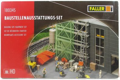 Faller H0 180345 Bausatz Baustellenausstattung - NEU