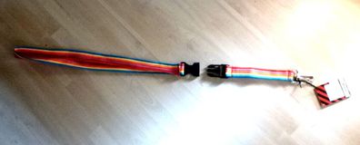 Schlüsselanhänger trennbar, Regenbogenfarben, ca. 63 cm lang, NEU