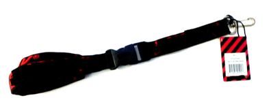 Schlüsselanhänger trennbar, Schwarz Rot ca. 63 cm lang, NEU