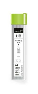 Pica FINE Dry 24 x Ersatzminen Graphit HB