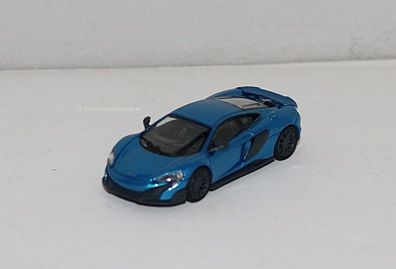 Minichamps 870154424 | McLaren 675 LT Coupé | 2018 | blau | 1:87