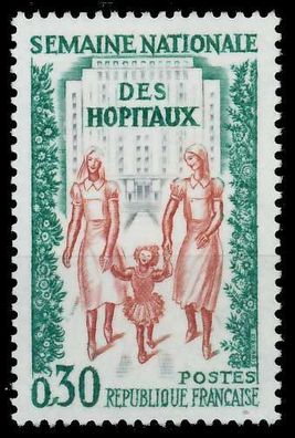 Frankreich 1962 Nr 1393 postfrisch S263DAE