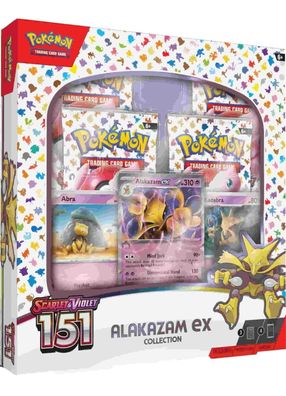 Pokémon 151 - Karmesin & PURPUR 151 - Simsala EX Kollektion - EN Vorbestellung