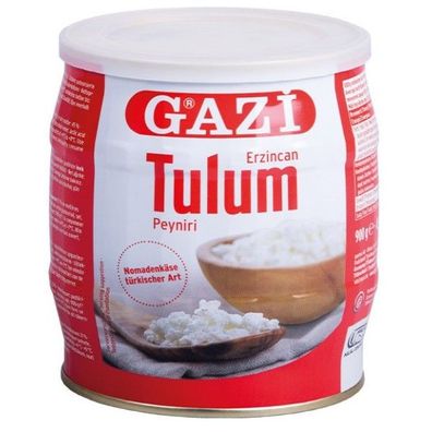 Gazi Tulum Nomadenkäse 6x 900g Fass 45% Fett i. Tr. Kuh-Käse in Salzlake gereift
