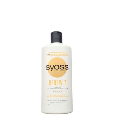 Syoss/ Renew 7 Spülung "Stark Geschädigtes Haar" 440ml/ Haarpflege