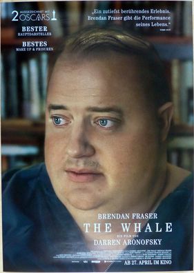 The Whale - Original Kinoplakat A0 - Hauptmotiv - Brendan Fraser - Filmposter