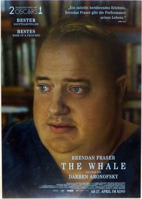 The Whale - Original Kinoplakat A1 - Hauptmotiv - Brendan Fraser - Filmposter