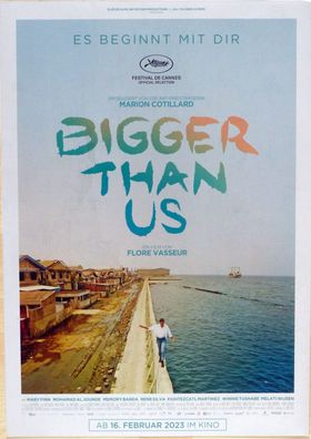 Bigger than us - Original Kinoplakat A1 - Doku v. Flore Vasseur - Filmposter