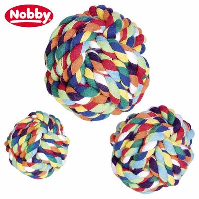 Nobby Knotenseil-Ball - S/ M/ L - Baumwolle - Kauspielzeug Apportierspielzeug