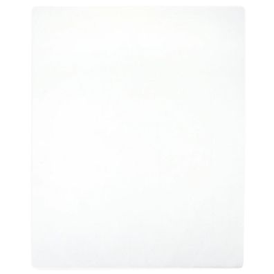 vidaXL Spannbettlaken Jersey Weiß 160x200 cm Baumwolle