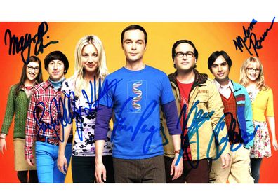 The Big Bang Theory Cast Autogramm
