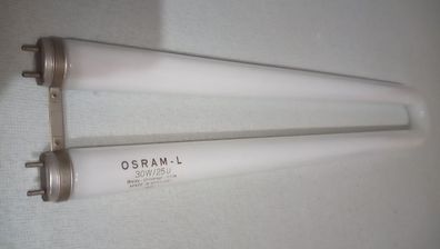 U-Form ! Osram - L 30w/25 U Weiss- Universal - White Made in Germany kxZ