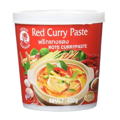 Cook Brand Curry Paste rot für die echte asiatische Küche 400g