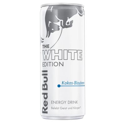 Red Bull The White Edition Kokos Blaubeere fruchtig erfrischend 250ml