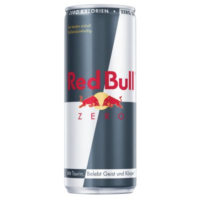 Red Bull Zero koffeinhaltiges Erfrischungsgetränk Zuckerfrei 250ml
