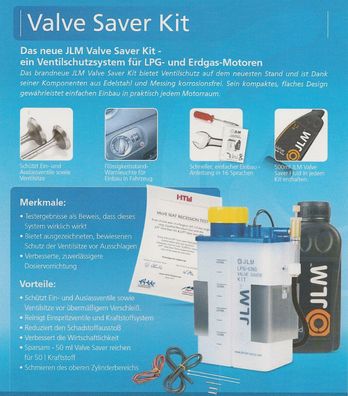 Valve Saver Kit Dosiersystem Schmierung Ventile Ventilsitze bei Gasbetrieb