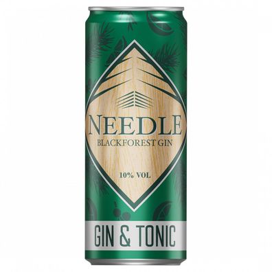 Needle Dry Gin Tonic Blackforest Mixgetränk in der Dose 330ml