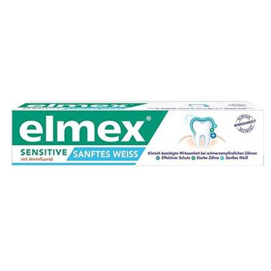 Elmex Sensitive Sanftes Weiß Zahnpast 75ml