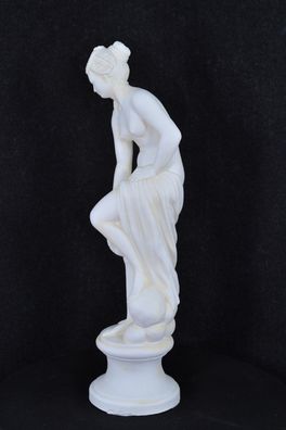 Frauenfigur Frauenstatue Skulptur Frauenbüste Handbemalt Vintage Stil Jugendstil