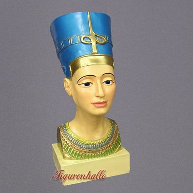Ägyptische Ägypten Nofretete Büste Sarkophag Deko Nefertiti Figur Statue Deko