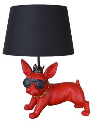 Tischleuchte Frenchie Figur Lampe Hundelampe französische Bulldogge