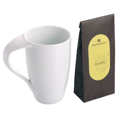 Vanilla Season MUMBAI Porzellantasse Kaffeetasse Volumen 400 ml Kaffeebecher