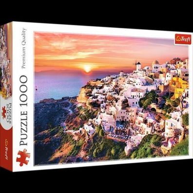 Puzzle Trefl 1000 Trefl Sunset Over Santorini