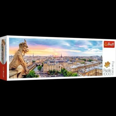 Puzzle Trefl 1000 Teile Panorama View From The Cathedral Of Notre-Dame De Paris