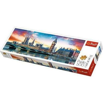 Puzzle Trefl 500 Teile Panorama Big Ben And Palace Of Westminister London