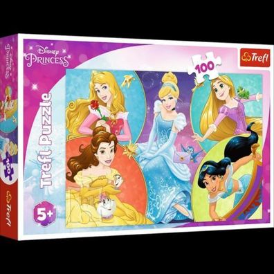 Puzzle Trefl 100 Teile Trifft Sweet Princesses Disney