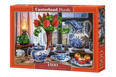 Puzzle Castorland 1500 Teile Still Life With Tulips
