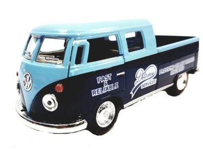 Vw Bus Double Cab Pick-Up 1963 Maßstab 1:34 Metall-Kunststoff Kinsmart