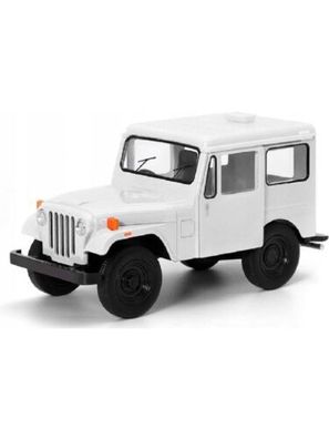 Jeep DJ-5B 1971 Maßstab 1:26 Metall-Kunststoff Mit Rückziehmotor Weiß