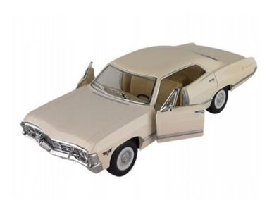 Chevrolet Impala 1967 Maßstab 1:43 Metall-Kunststoff Kinsmart Beige