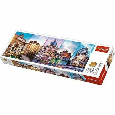 Puzzle Trefl Panorama 500 Teile - Travelling to Italy