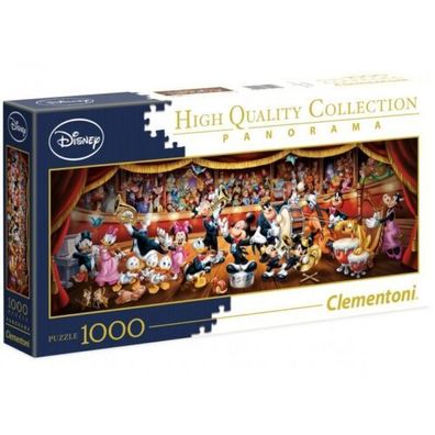 Puzzle Clementoni 1000 Teile Panorama Disney Orchestra
