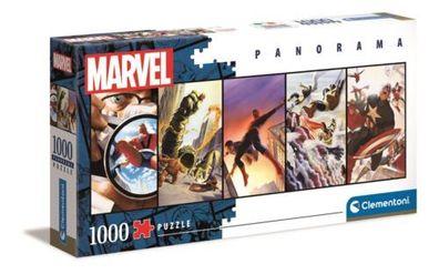 Puzzle Clementoni 1000 Teile Panorama Avengers Marvel 80 Celebrations