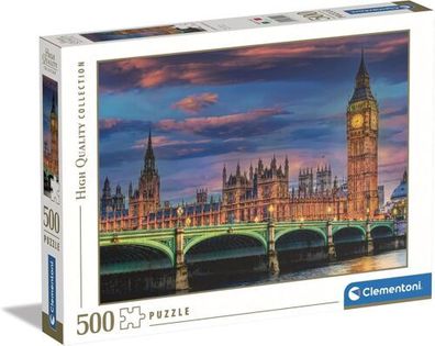 Puzzle Clementoni 500 Teile London Parlament