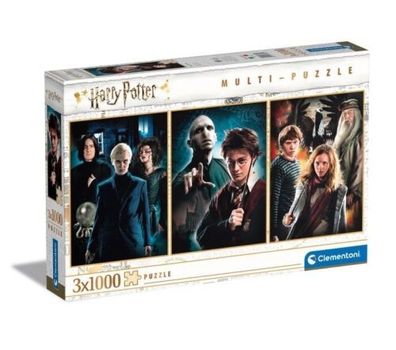 Puzzle Clementoni 3x1000 Teile Harry Potter