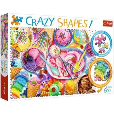 Puzzle Trefl 600 Teile Crazy Shapes Sweet Dreams