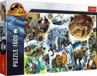 Puzzle Trefl 1000 Teile Jurassic Word