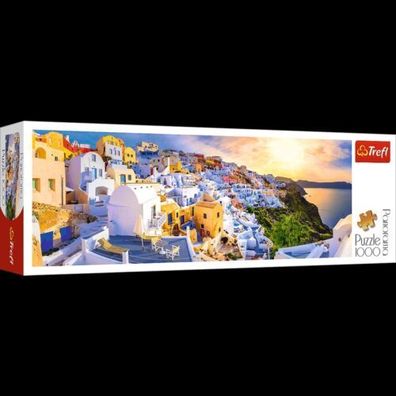 Puzzle Trefl 1000 Teile Panorama Santorini Griechenland